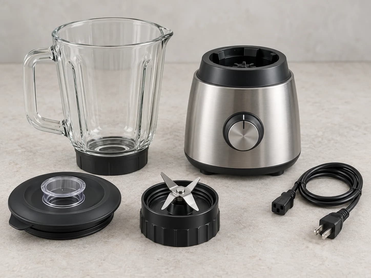 Illustrative Variable-Speed Blender product concept