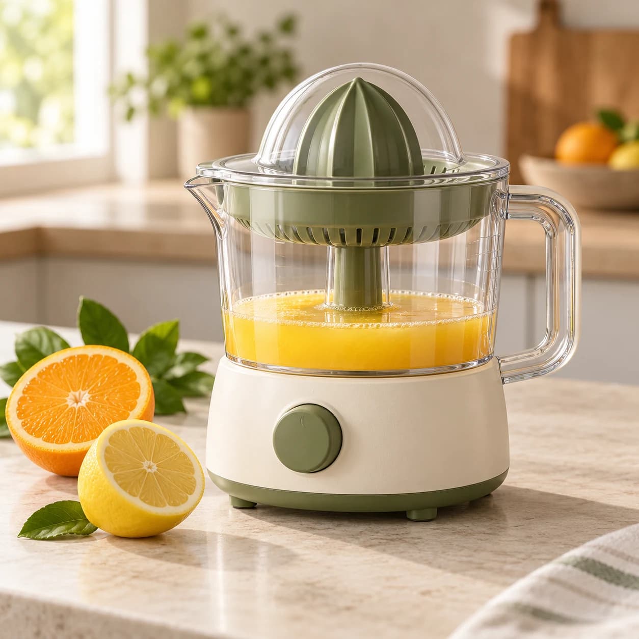 Illustrative Citrus Juicer product concept