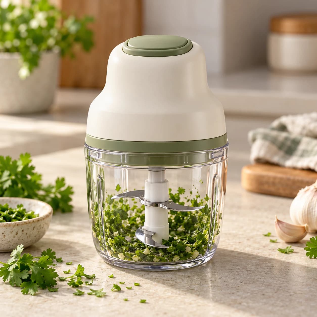 Illustrative Mini Food Chopper product concept